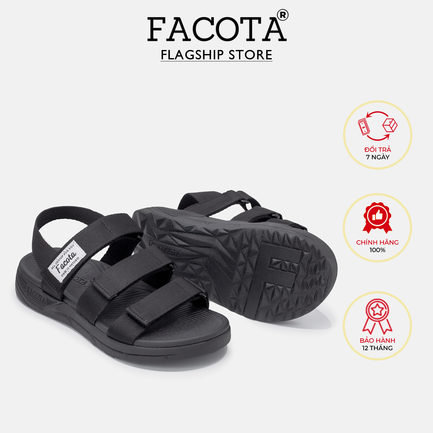 Giày Sandal Nữ thể thao Facota V4-SORENTO GLC01-bảo hành 365 ngày