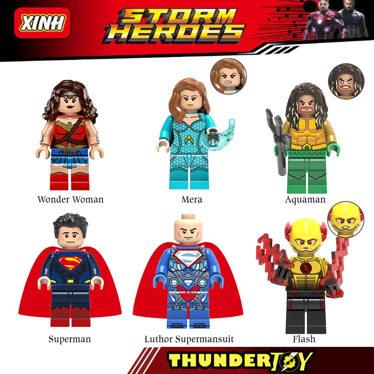 Đồ chơi lắp ráp Mini Figure nhân vật anh hùng