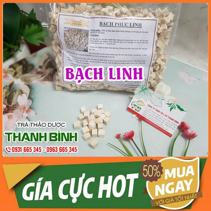 Bạch Linh Loại Cao Cấp 100g - Thảo Dược Thanh Bình