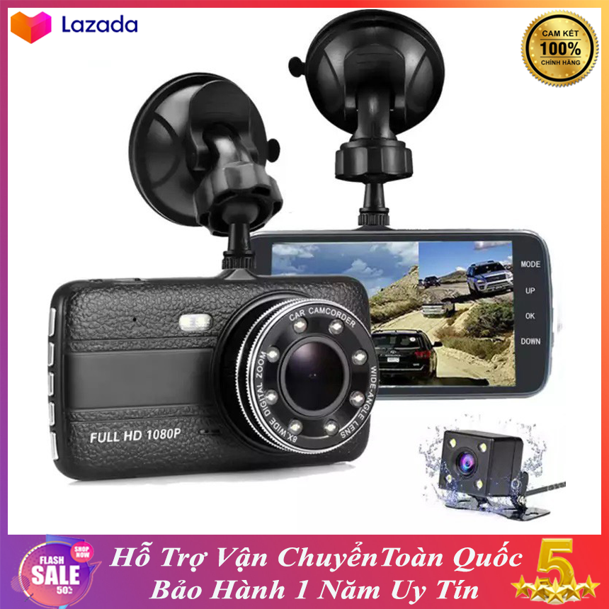 Camera Hành Trình VietMaps, Hỗ Trợ Tiếng Việt, Màn Hình IPS 4 Inch
