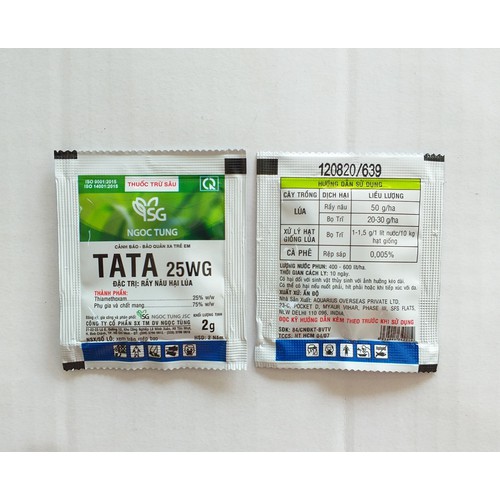 Thuốc trừ rầy Tata 25WG - 2gr