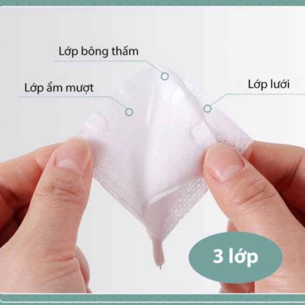SET Bông Tẩy Trang 222 Miếng - Cotton Pads