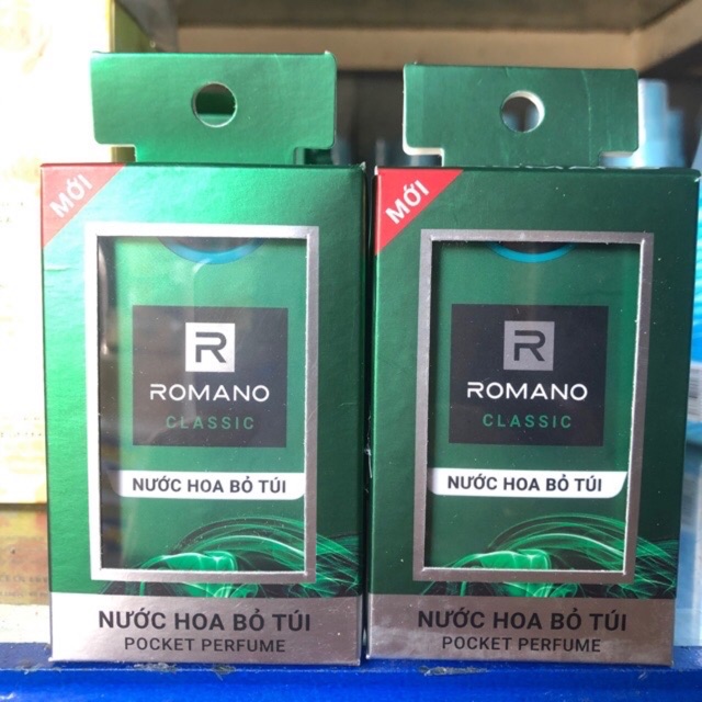 Nước Hoa Mini Bỏ Túi Romano 18ml