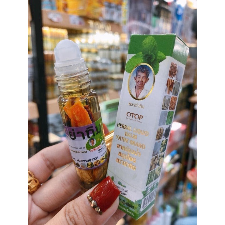 Dầu Lăn Thảo Dược Otop Ông Già Thái Lan