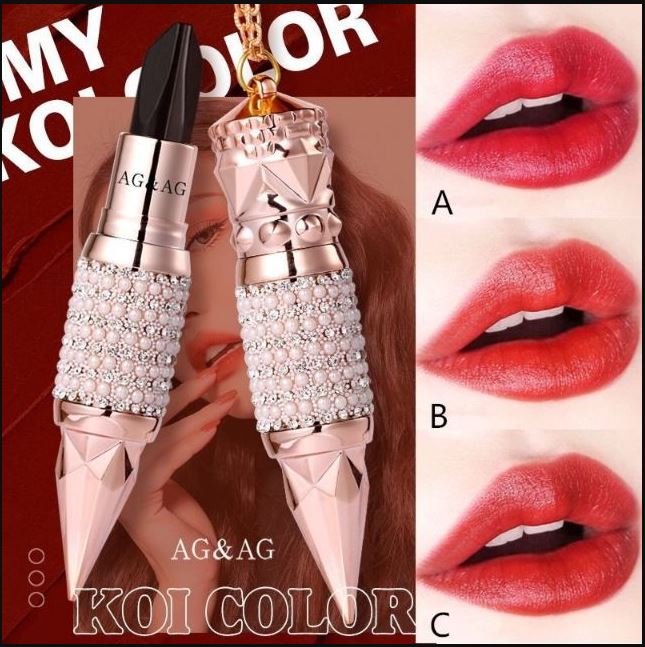 Son kim cương 3 màu trong 1 thỏi