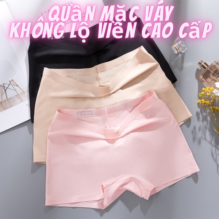 Combo  5 Quần Mặc Váy Đúc Su Nâng Mông Kháng Khuẩn