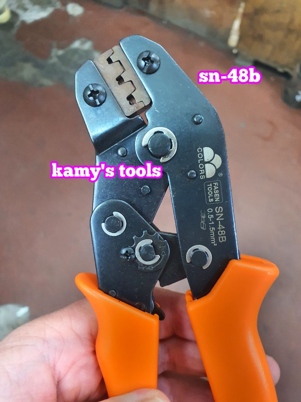 Kiềm Bấm Cos Xe Máy Fasen Sn-48b (Kềm Bấm Cos, Kìm Bấm Cos)