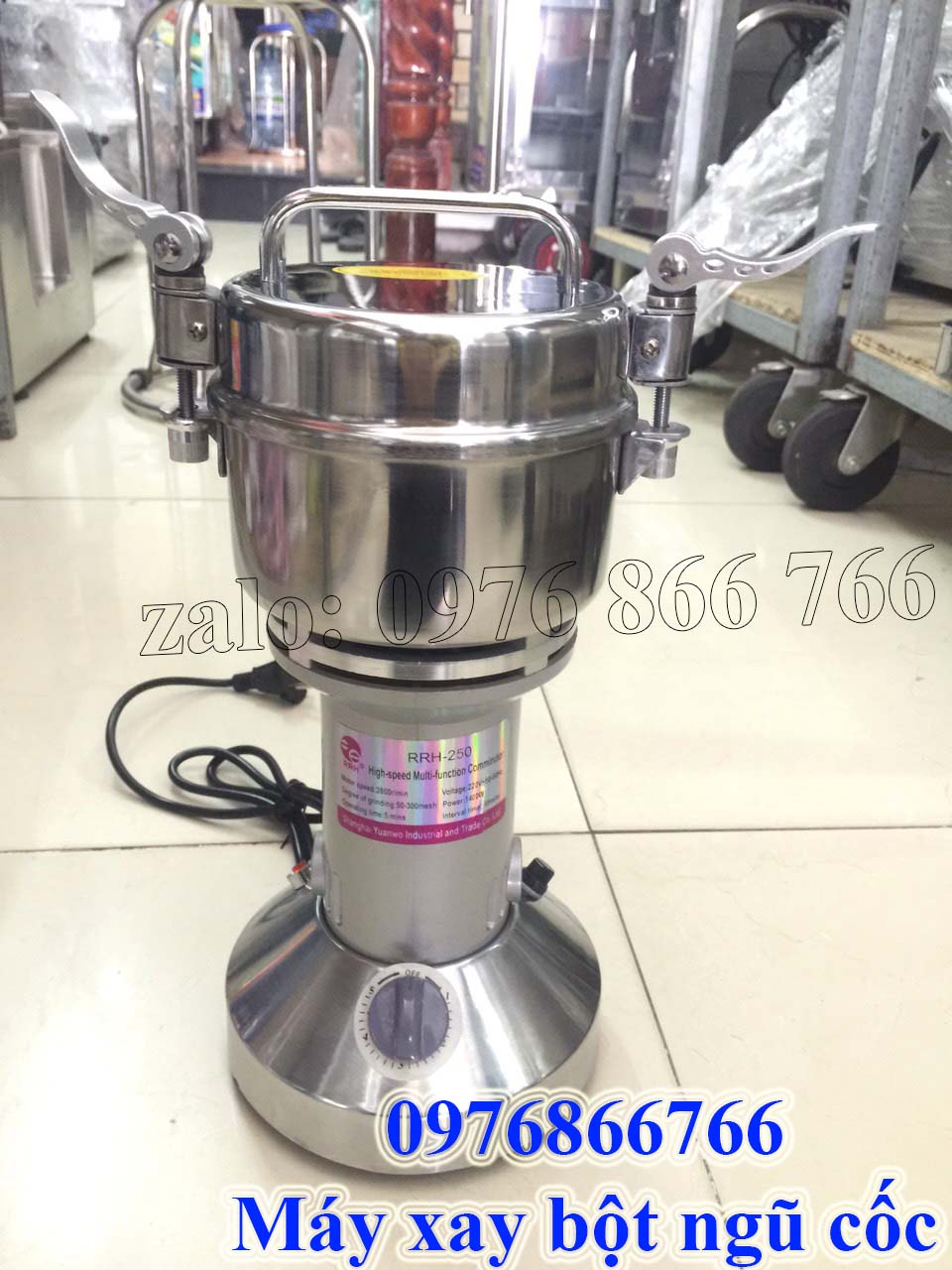 MÁY XAY TIÊU, XAY BỘT NGŨ CỐC MINI RIRIHONG - 200GR