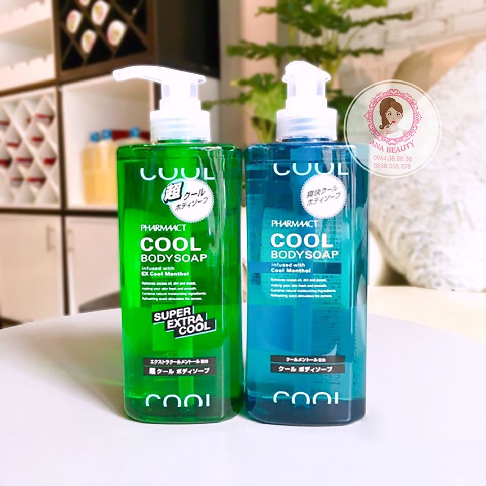 SỮA TẮM NAM COOL PHARMAACT NHẬT BẢN