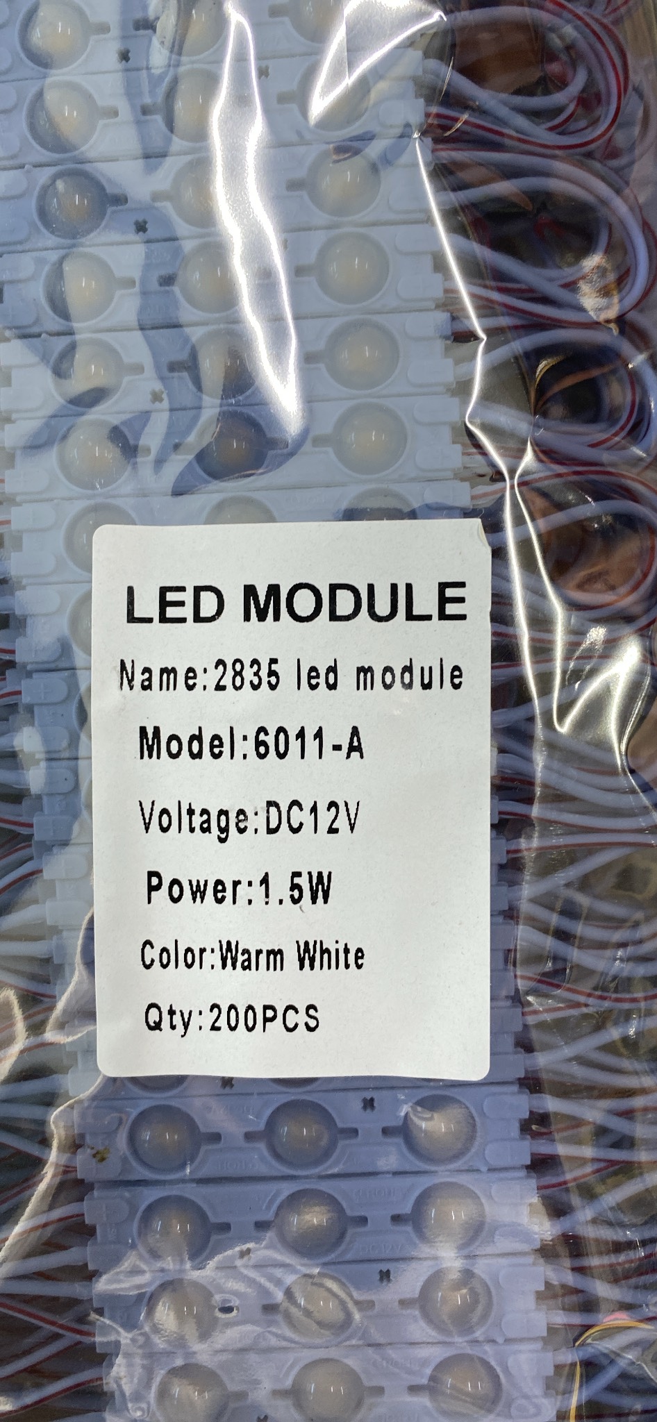 LED hắt 3 bóng 6011 ( 1 vĩ 20 thanh 3 bóng)