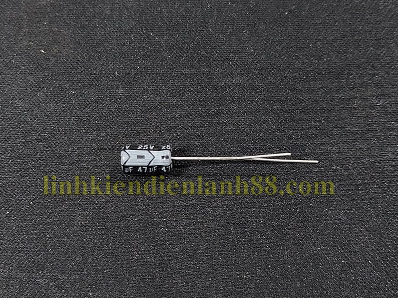10 cái tụ hóa 47uf 25v mới !