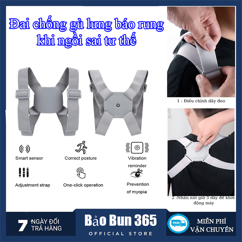 Dây đeo chống gù,áo chống gù lưng,đai chống gù lưng Nhật Bản