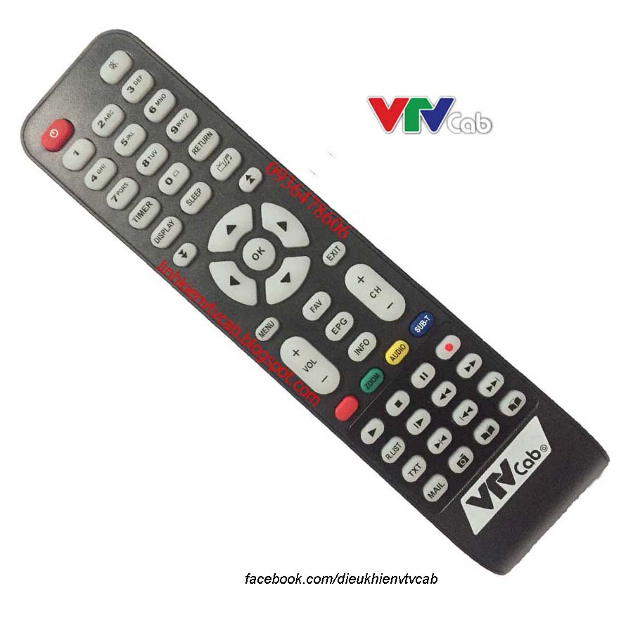 ĐIỀU KHIỂN ĐẦU VTVCAB CHÍNH HÃNG
