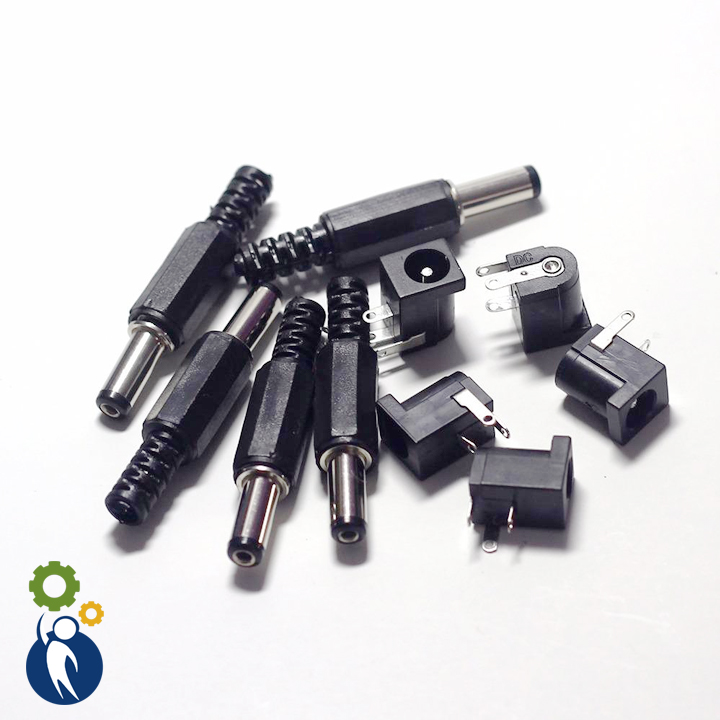 Bộ 10 jack dc 5.5x2.1mm