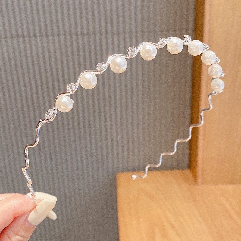 Băng đô Trắng Băng đô Thời Trang Nữ Thanh Lịch