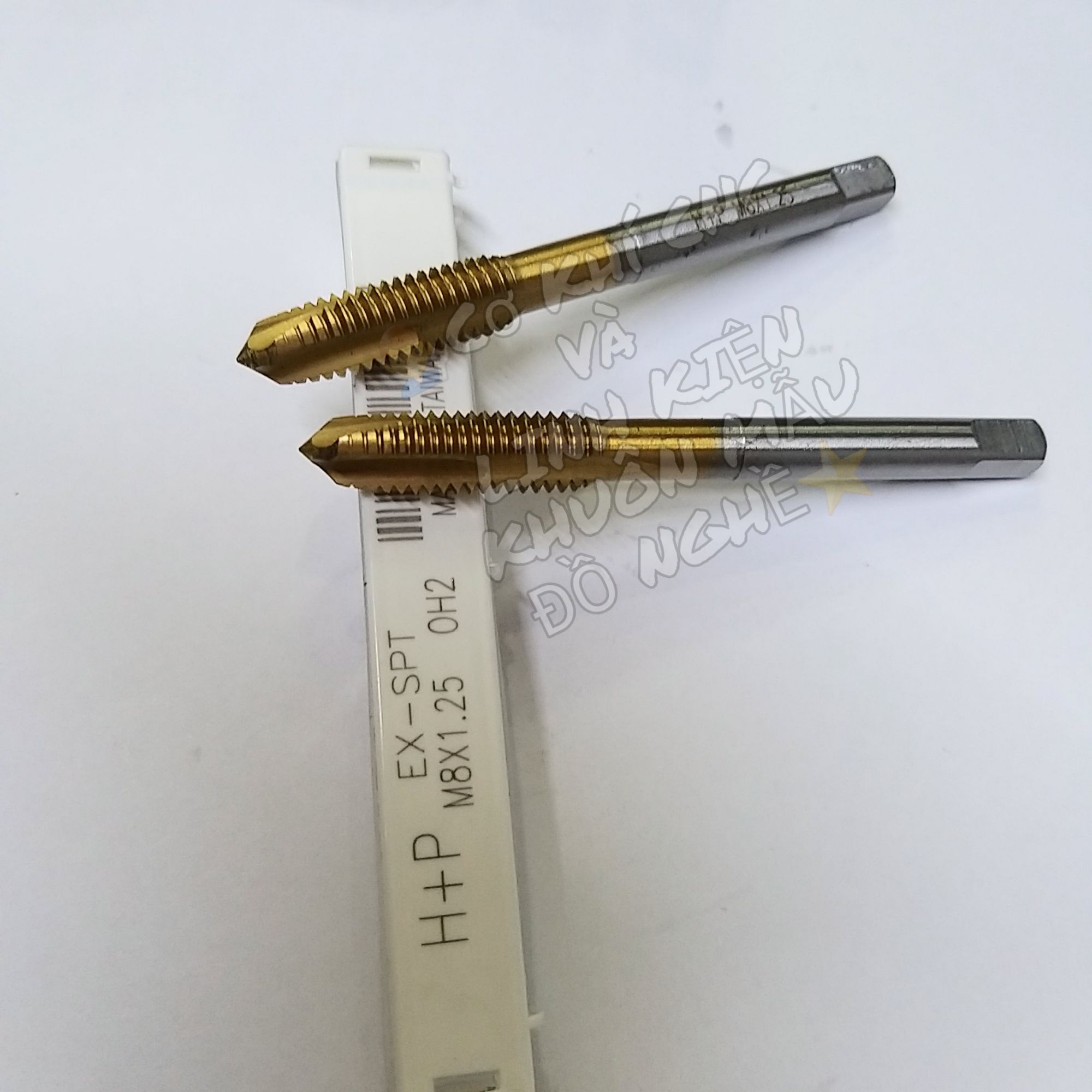 [HCM]Mũi Taro H+P Vàng Thẳng M8 x 1.25 (Vàng)
