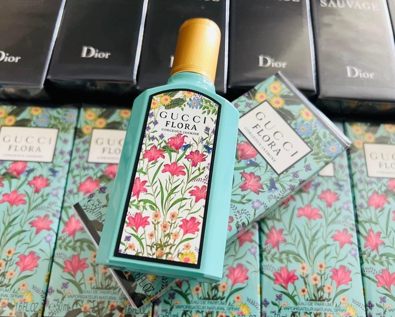 Nước Hoa Nữ [ Fullseal ] Gucci Flora Gorgeous Jasmine EDP 100ml