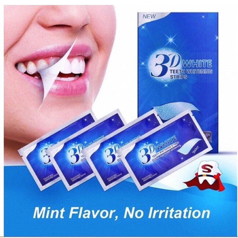 Practical high quality 3D teeth whitening patch