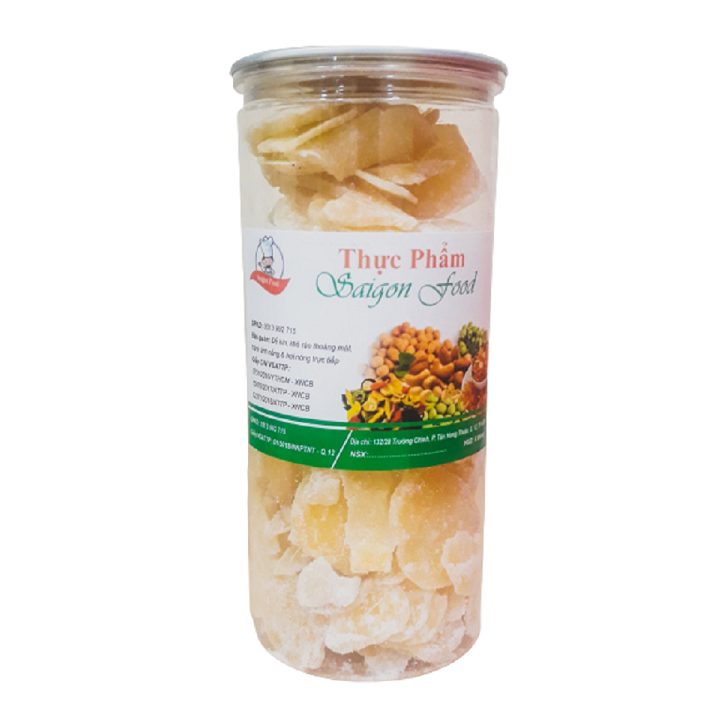 Mứt Gừng Viên Dẻo Ít Ngọt 250g SaigonFood