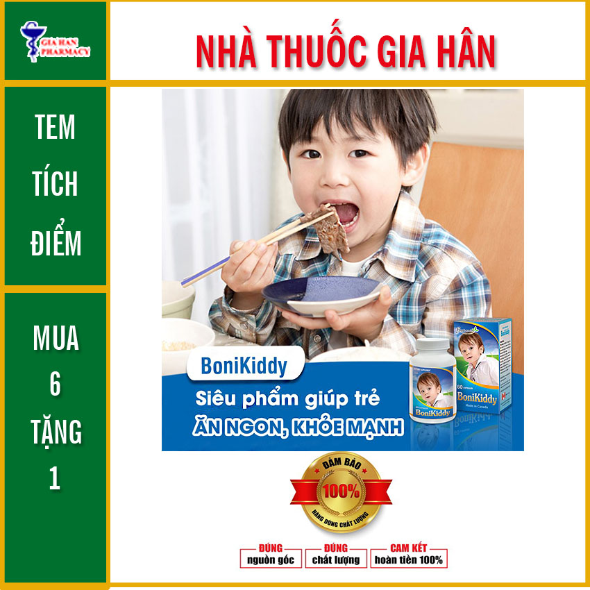 BoniKiddy - Giúp Bé Tăng Sức Đề Kháng