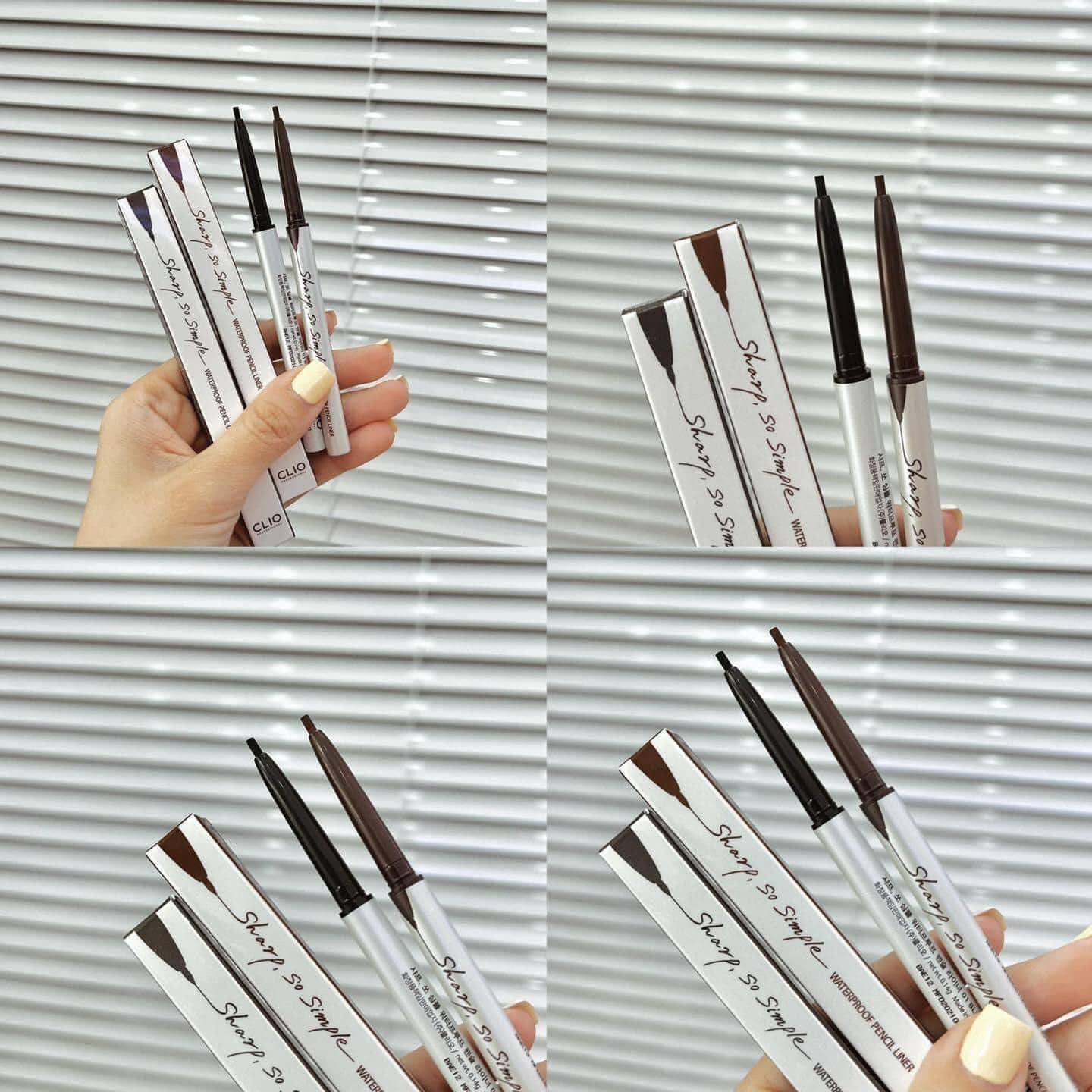 Chì Kẻ Mắt Clio Sharp So Simple Waterproof Pencil Liner