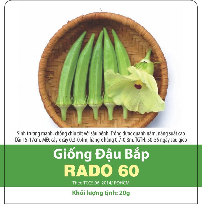 Hạt Giống Đậu Bắp Xanh Cao Sản (20gr)