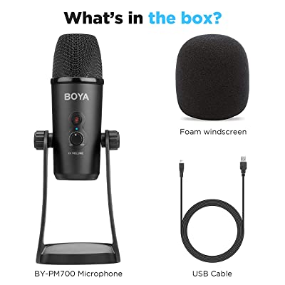 [HCM]BOYA BY-PM700 - Micro thu âm USB BOYA BY PM700 / Mic USB Boya PM700 - Bảo hành 12 tháng
