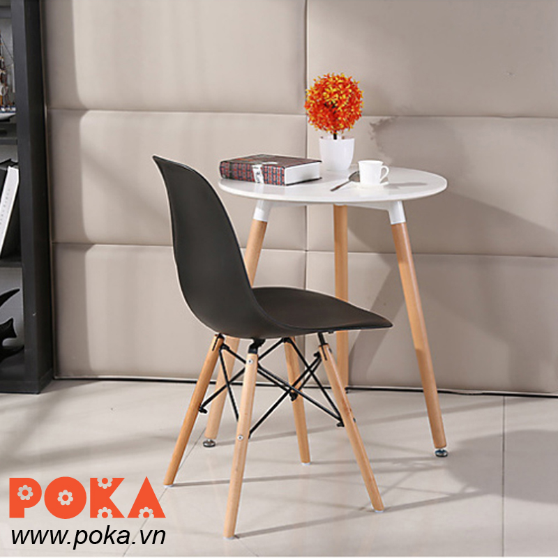 Combo 3 ghế eames lựng nhựa chân đan