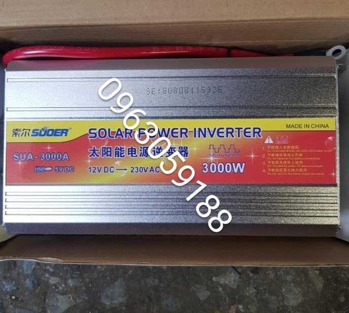 Bộ chuyển đổi nguồn 12v sang 220 v- 3000w