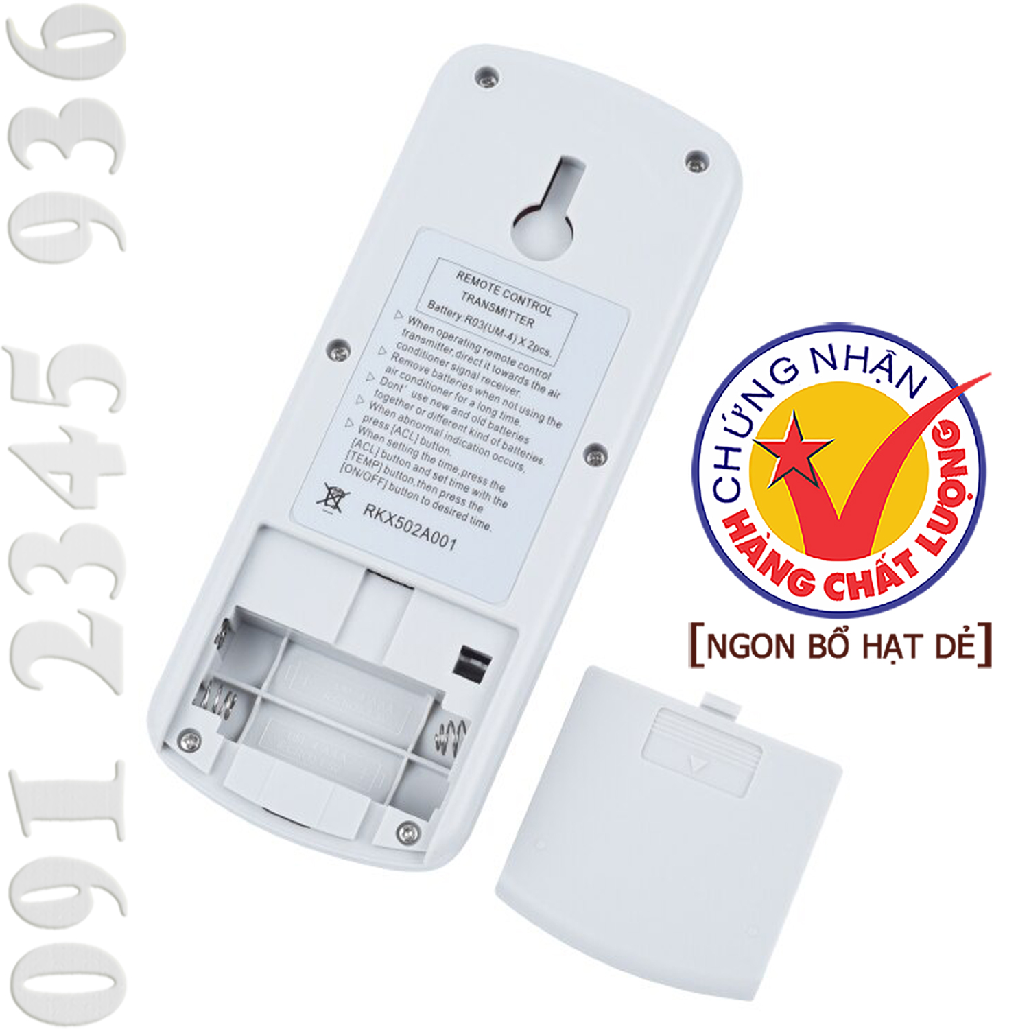 Điều khiển MITSUBISHI [HÀNG ĐẸP] cho điều hòa. (Mẫu số 2)