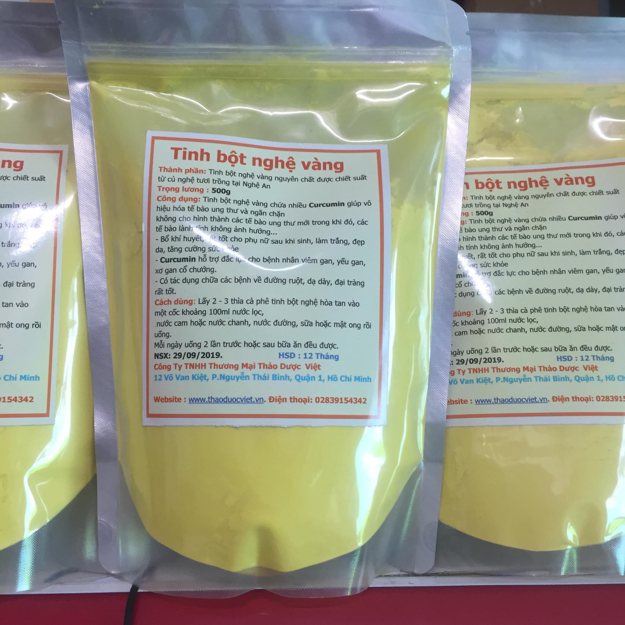 [HCM]500g Tình bột nghệ vàng