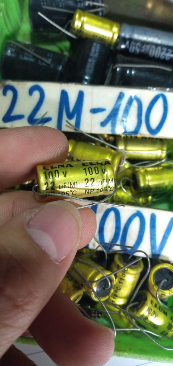 10 tụ loa 22uf 100v