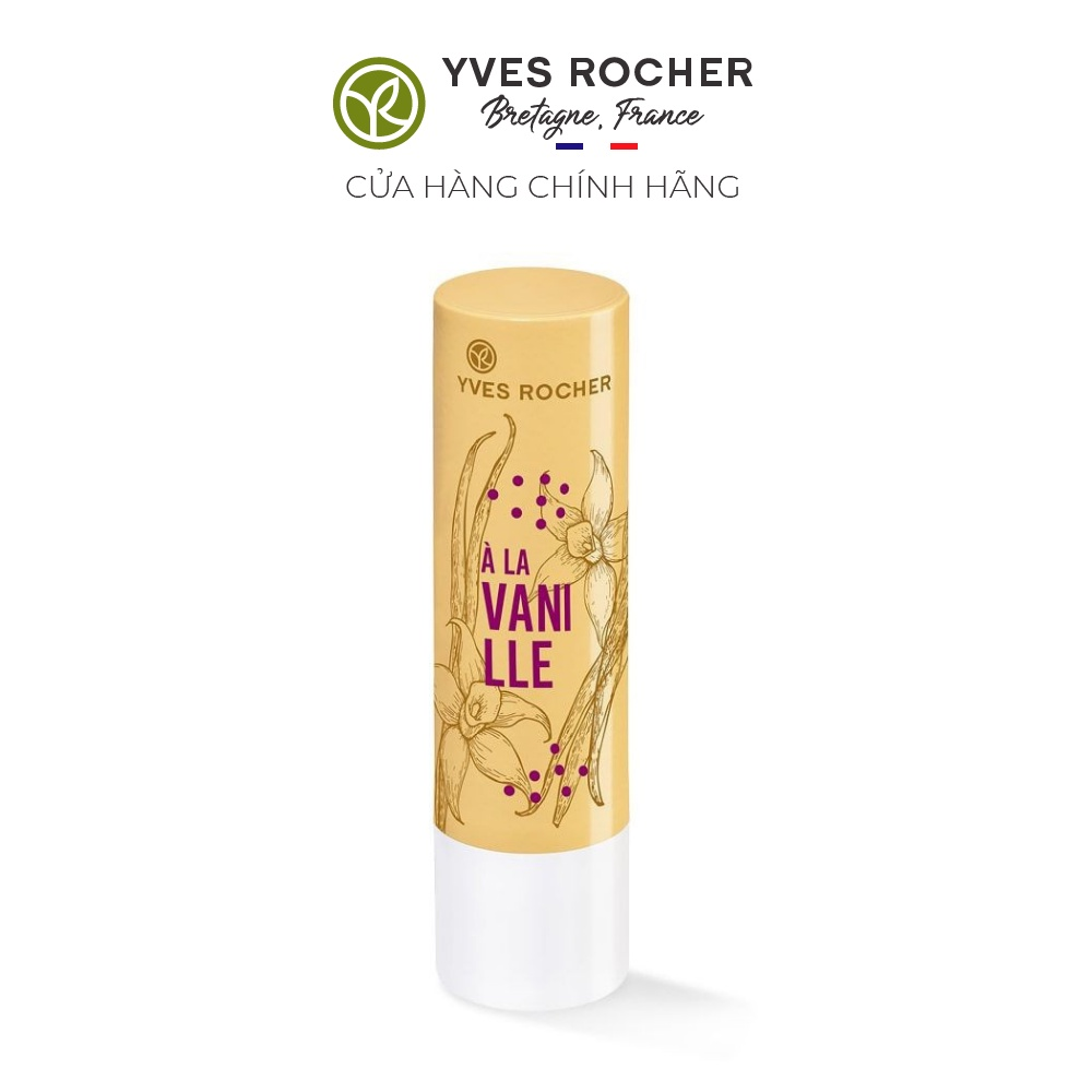 Son dưỡng môi Yves Rocher LIP BALM VANILLA 4.8G
