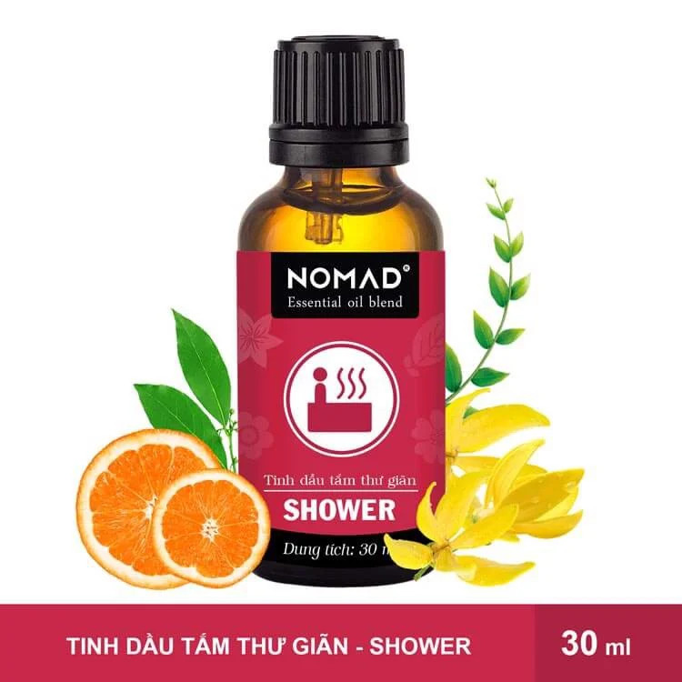 Tinh Dầu Tắm Thơm Nomad Essential Oil Blend - Shower