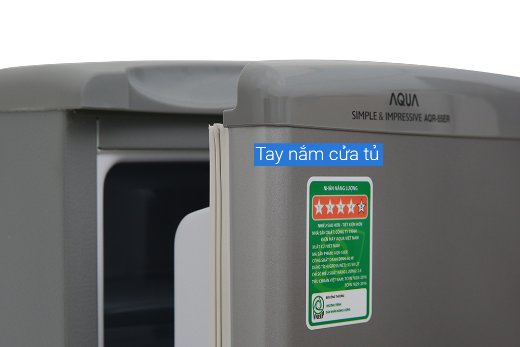 Tủ lạnh Aqua 50 lít AQR-55ER (Giao toàn quốc, miễn phí vận chuyển và lắp đặt Hà Nội)