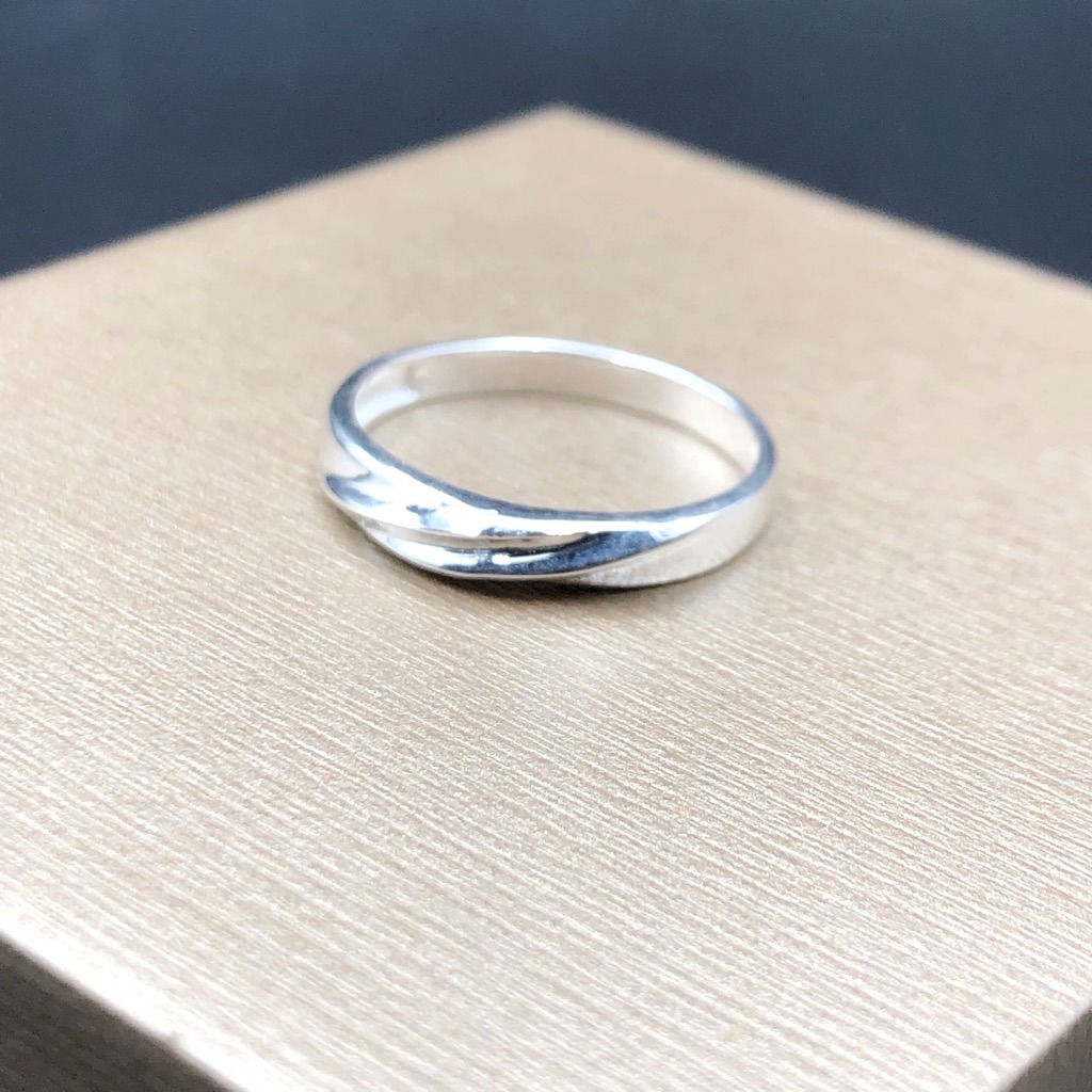 nhẫn nam Bạc Hiểu Minh na436