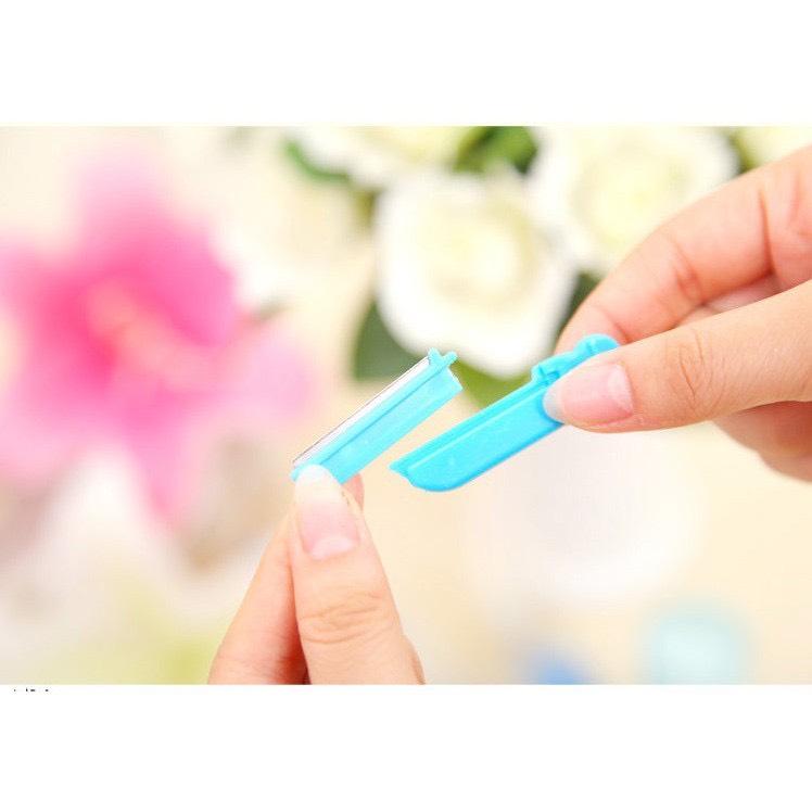 Bộ dao cạo lông mày Ailin kèm lưỡi thay thế