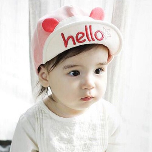 Mũ Lưỡi trai Hello - Mũ Đội cho bé yêu