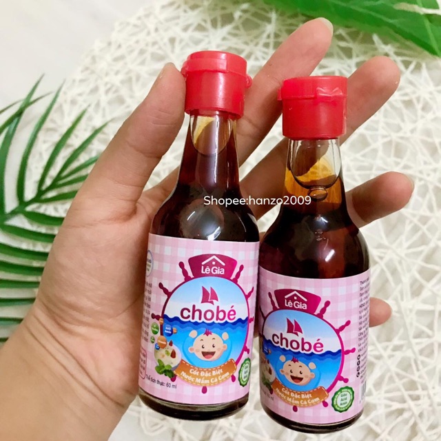 Nước Mắm Lê Gia Cho Bé Ăn Dặm 60Ml| - Chai 200Ml
