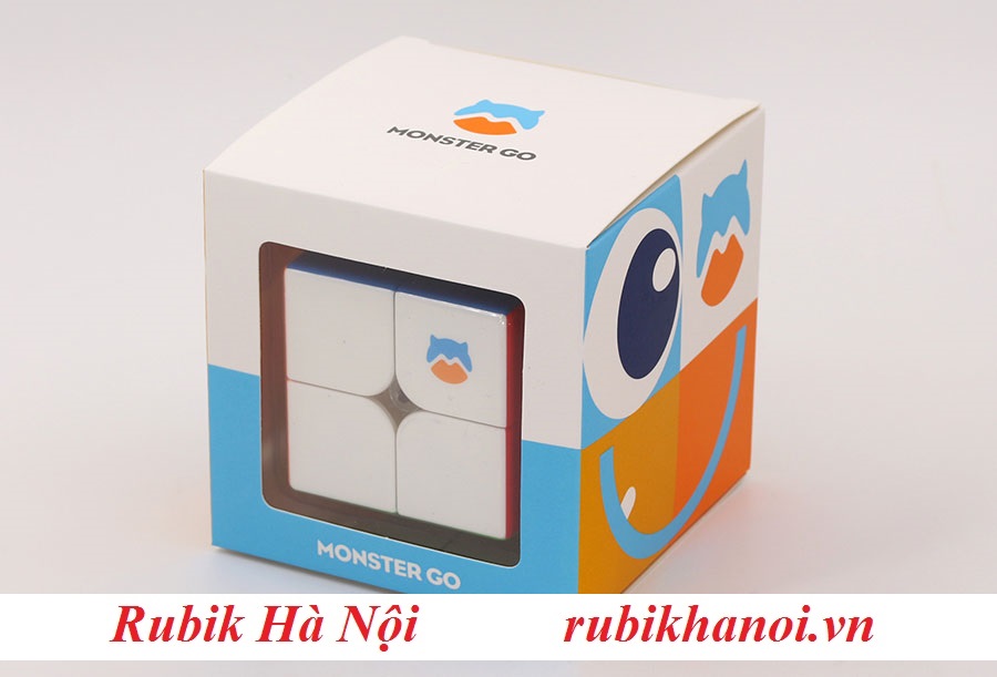 Rubik 2x2 Gan Monster Go Có Nam Châm Cao Cấp