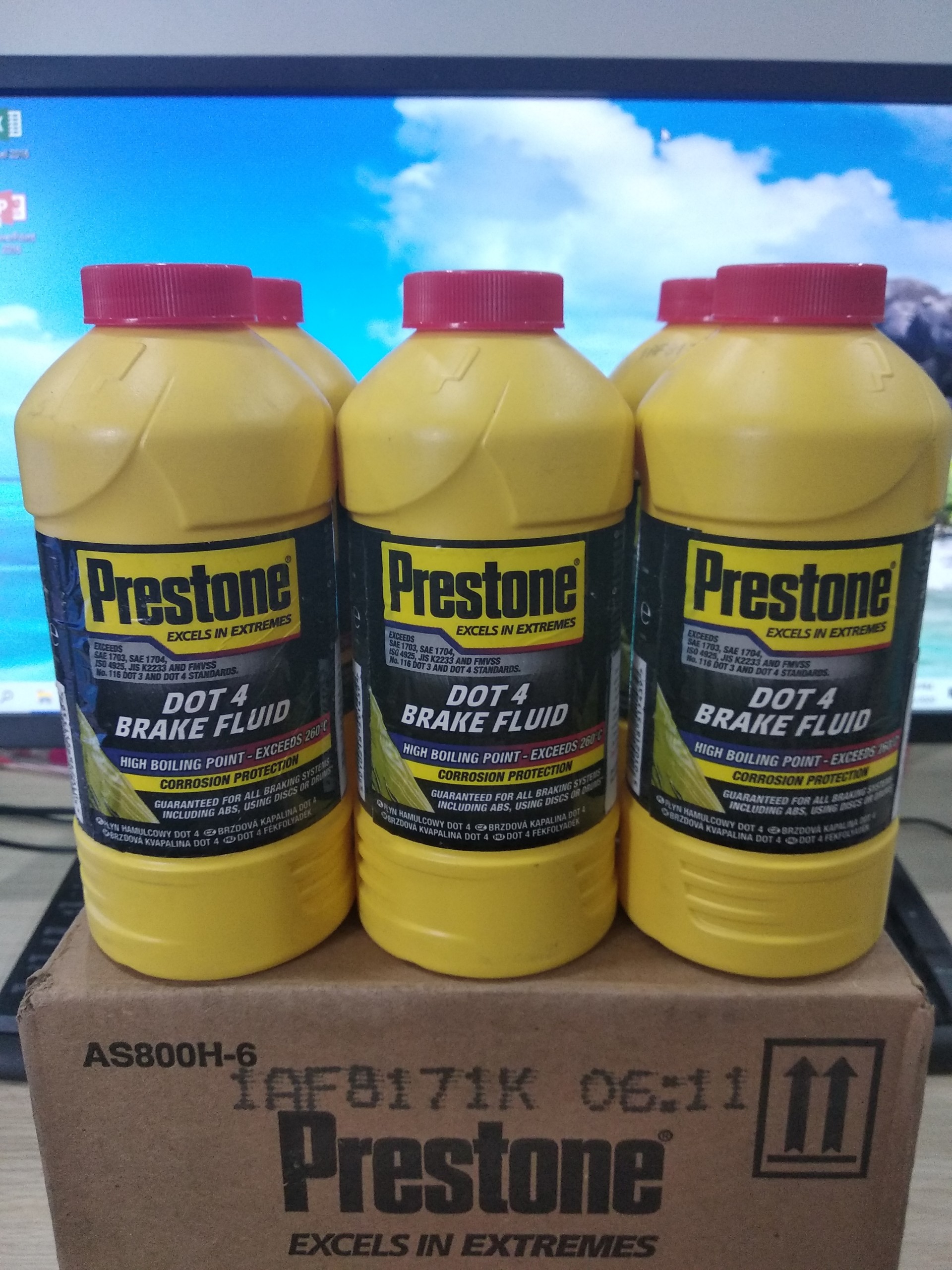 HCM - Dầu thắng DOT4 - PRESTONE , nhập khẩu Anh Quốc