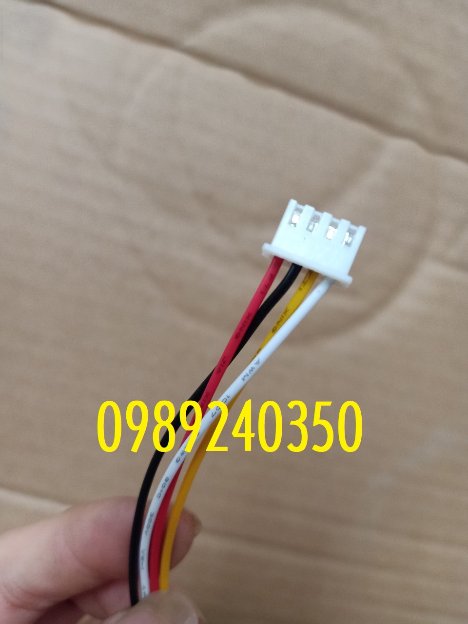 Quạt tủ lạnh DC 14V - 4 dây (hình vuông 12x12cm)