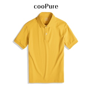 Áo thun polo nam cooPure, 100% cotton thiết kế basic NO.1635 (5 màu) thumbnail