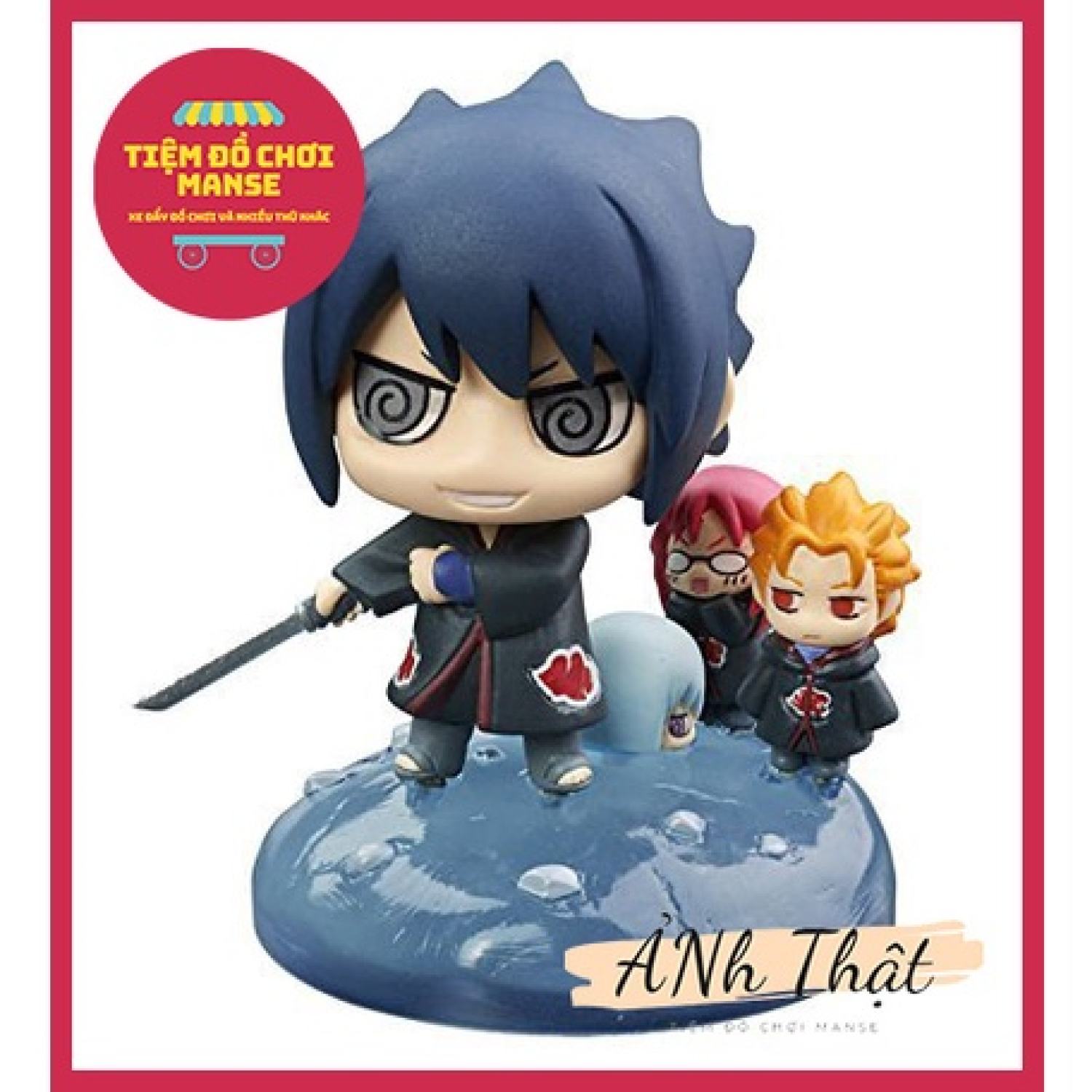 Mô Hình Chibi Naruto Sasuke Kakashi Itachi Orochimaru Kisame