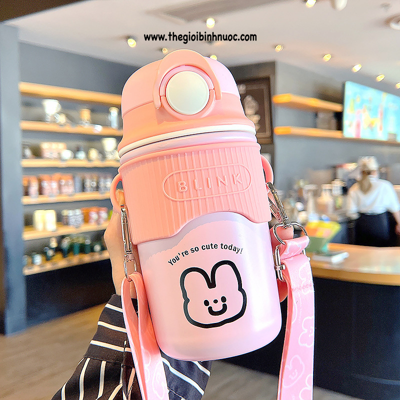 Bình Giữ Nhiệt Nút Bật 500ML B496