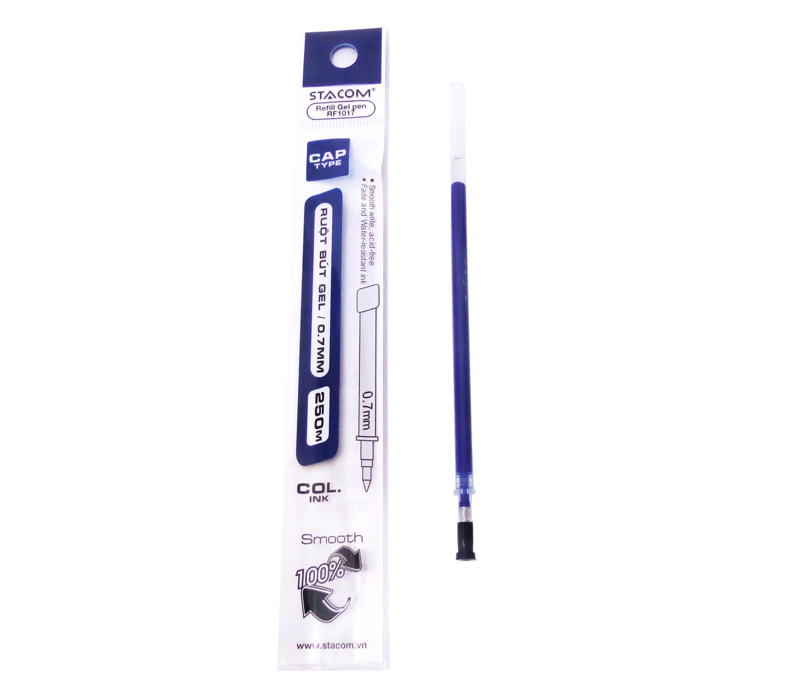 (Set 5 cái) Ruột bút gel 0.7mm stacom - RF1017