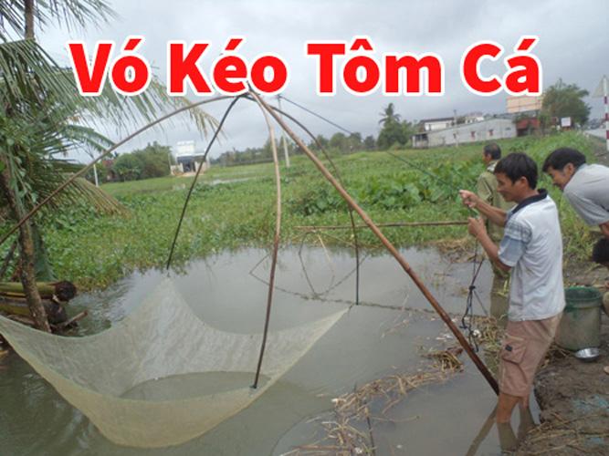Lưới vó kéo cá - Vó 2m