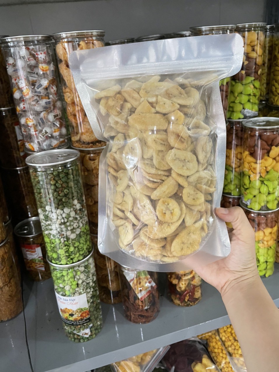 500g CHUỐI SẤY GIÒN NGON NGỌT-VSATTP