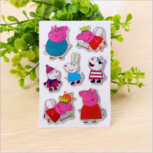 Combo 5 Miếng Dán 3D Sticker Động Vật Giá Sỉ