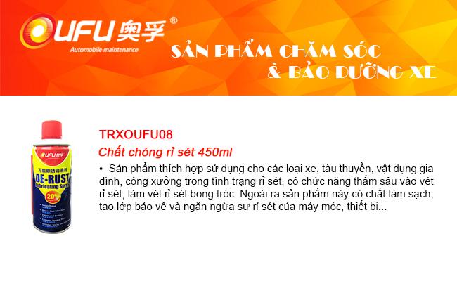 [HCM]Chất chống rỉ sét OUFU De-Rust 450ml